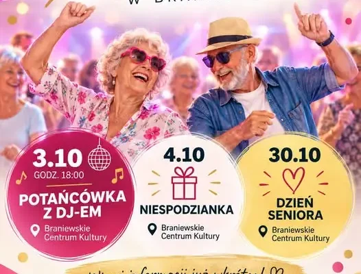 Październik w Braniewie upłynie pod znakiem seniorów