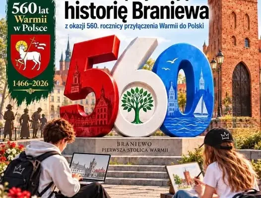 Braniewo: konkurs dla uczniów na 560. rocznicę przyłączenia Warmii do Polski
