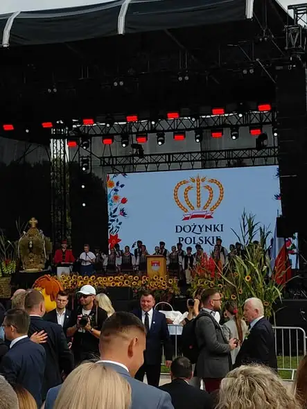 Dożynki Polskie w Spale z udziałem przedstawicieli Rady Miejskiej
