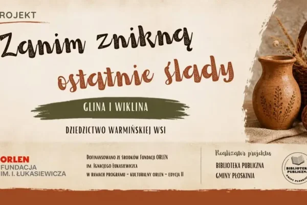 Płoskinia: biblioteka z własną pracownią ceramiczną i piecem do wypału gliny