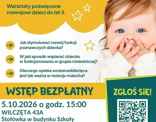 Bezpłatne warsztaty dla rodziców najmłodszych dzieci w Wilczętach