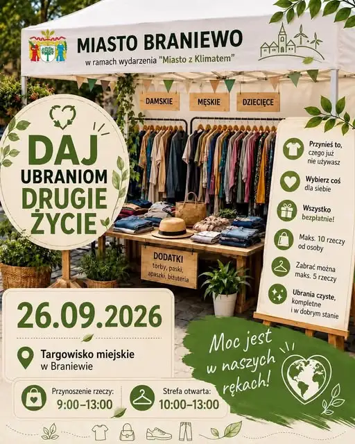 Dzień dla Klimatu w Braniewie – już w najbliższą sobotę
