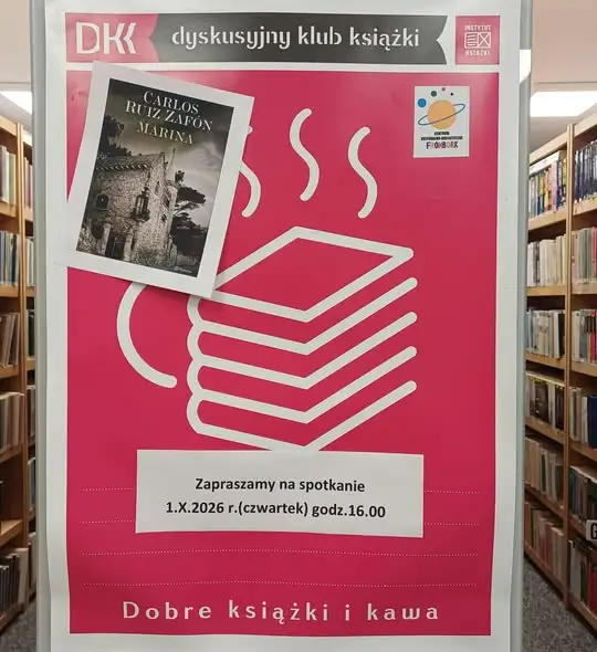 Dyskusyjny Klub Książki wraca po wakacjach – spotkanie 1 października