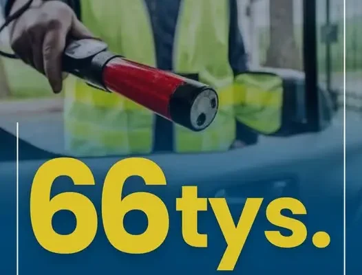Blisko 66 tys. pijanych kierowców zatrzymanych od początku roku