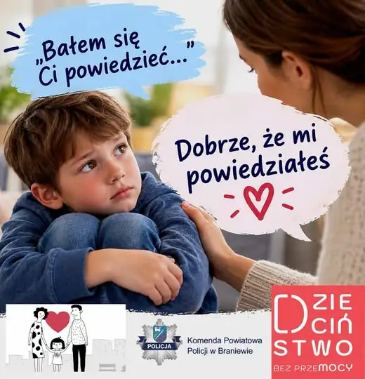 Dzieciństwo bez przemocy: reakcja dorosłych kluczem do bezpieczeństwa dziecka