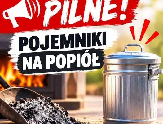 Frombork: pilne zgłoszenia na metalowe pojemniki na popiół – termin do 23 października