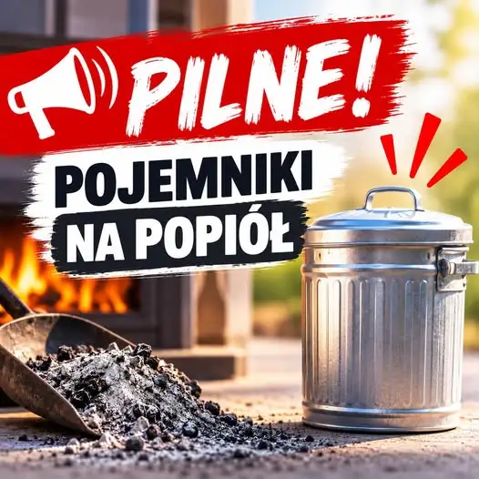 Frombork: pilne zgłoszenia na metalowe pojemniki na popiół – termin do 23 października