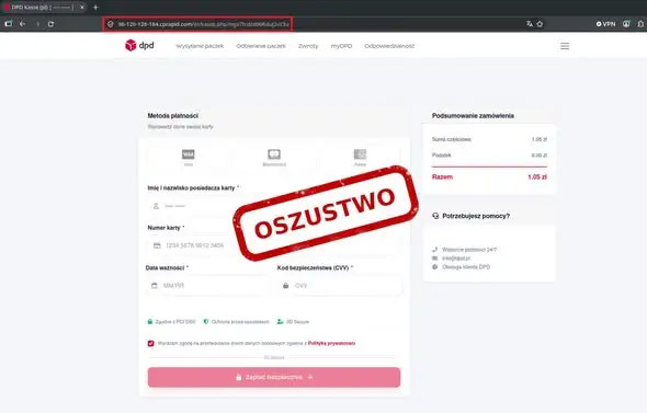 Fałszywe SMS-y o nieudanej dostawie paczki – nowa fala oszustw