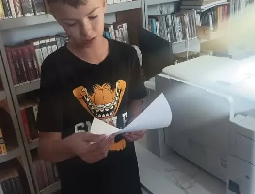 Noc Bibliotek w Wyszkowie: dzieci rozwiązały zagadkę zaginionego koszyczka