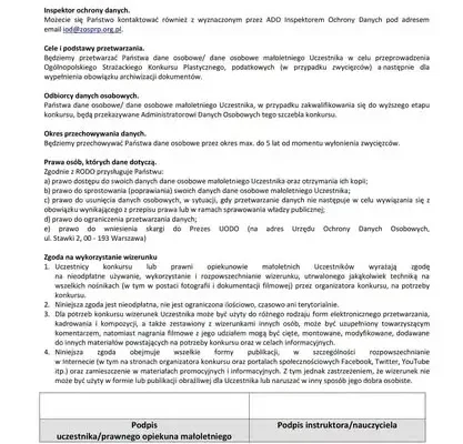 Strażacki konkurs plastyczny w Braniewie – eliminacje miejskie do 3 grudnia